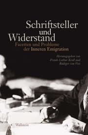 Cover von Schriftsteller und Widerstand