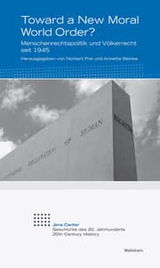 Cover von Toward a New Moral World Order?