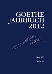 Cover von Goethe-Jahrbuch 129,2012