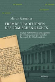 Cover von Fremde Traditionen des römischen Rechts
