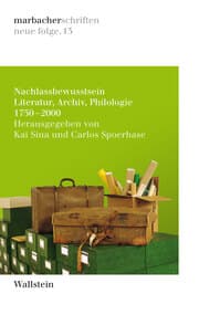 Cover von Nachlassbewusstsein
