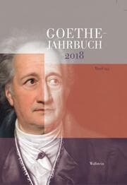 Cover von Goethe-Jahrbuch 135,2018