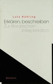 Cover von Erklären, beschreiben