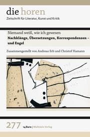 Cover von Niemand weiß, wie ich gewesen
