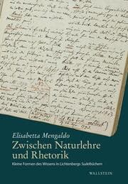 Cover von Zwischen Naturlehre und Rhetorik