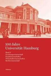 Cover von 100 Jahre Universität Hamburg