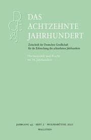 Cover von Das achtzehnte Jahrhundert