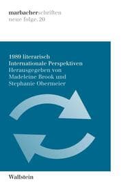 Cover von 1989 literarisch