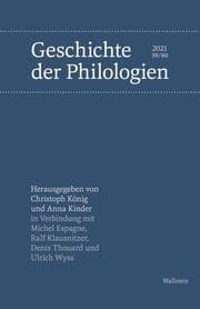 Cover von Geschichte der Philologien