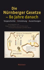 Cover von Die Nürnberger Gesetze - 80 Jahre danach