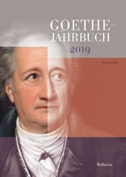 Cover von Goethe-Jahrbuch 136,2019
