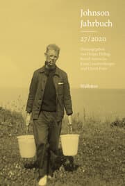 Cover von Johnson-Jahrbuch 27/2020