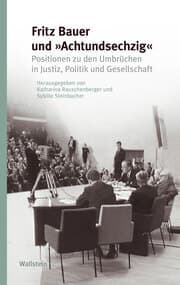 Cover von Fritz Bauer und 'Achtundsechzig'