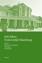 Cover von 100 Jahre Universität Hamburg