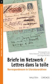 Cover von Briefe im Netzwerk / Lettres dans la toile