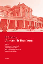Cover von 100 Jahre Universität Hamburg