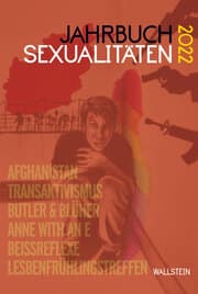 Cover von Jahrbuch Sexualitäten 2022