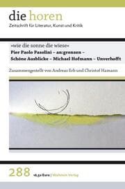 Cover von 'wie die sonne die wiese'