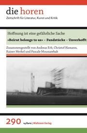 Cover von Hoffnung ist eine gefährliche Sache