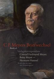Cover von Verlagskorrespondenz: Conrad Ferdinand Meyer, Betsy Meyer - Hermann Haessel