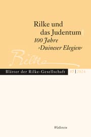 Cover von Rilke und das Judentum