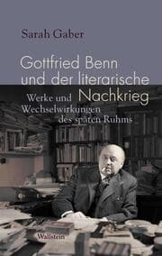 Cover von Gottfried Benn und der literarische Nachkrieg