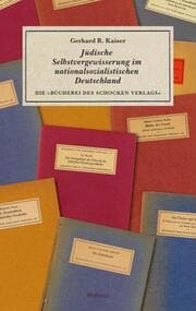 Cover von Jüdische Selbstvergewisserung im nationalsozialistischen Deutschland