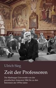 Cover von Zeit der Professoren