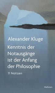 Cover von Kenntnis der Notausgänge ist der Anfang der Philosophie