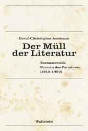 Cover von Der Müll der Literatur