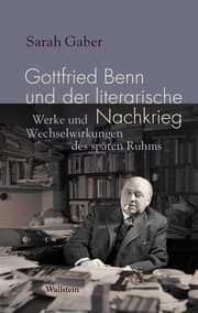 Cover von Gottfried Benn und der literarische Nachkrieg