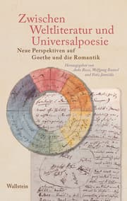 Cover von Zwischen Weltliteratur und Universalpoesie