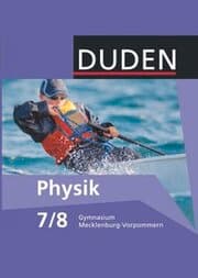 Cover von Duden Physik - Gymnasium Mecklenburg-Vorpommern - 7./8. Schuljahr