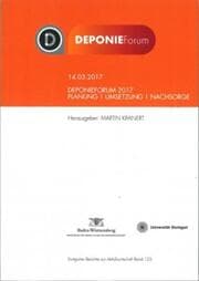 Cover von DeponieForum 2017