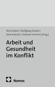Cover von Arbeit und Gesundheit im Konflikt