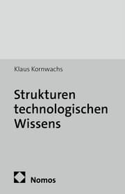 Cover von Strukturen technologischen Wissens