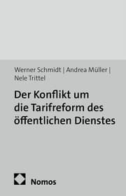 Cover von Der Konflikt um die Tarifreform des öffentlichen Dienstes