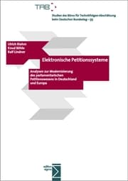 Cover von Elektronische Petitionssysteme