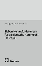Cover von Sieben Herausforderungen für die deutsche Automobilindustrie