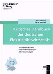 Cover von Kritisches Handbuch der deutschen Elektrizitätswirtschaft