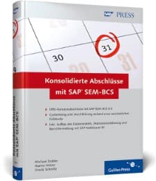 Cover von Konsolidierte Abschlüsse mit SAP SEM-BCS