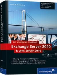 Cover von Exchange Server 2010 und Lync Server 2010