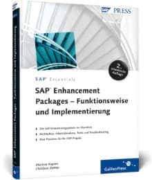 Cover von SAP Enhancement Packages - Funktionsweise und Implementierung
