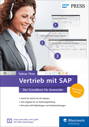 Cover von Vertrieb mit SAP. Der Grundkurs für Anwender