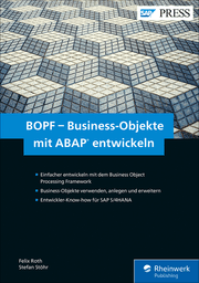 Cover von BOPF - Business-Objekte mit ABAP entwickeln