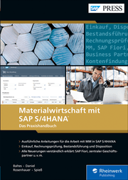 Cover von Materialwirtschaft mit SAP S/4HANA