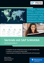 Cover von Vertrieb mit SAP S/4HANA