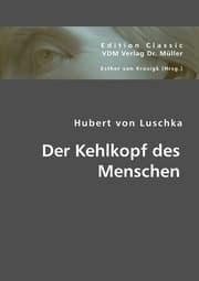 Cover von Der Kehlkopf des Menschen