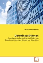 Cover von Direktinvestitionen