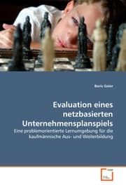 Cover von Evaluation eines netzbasierten Unternehmensplanspiels